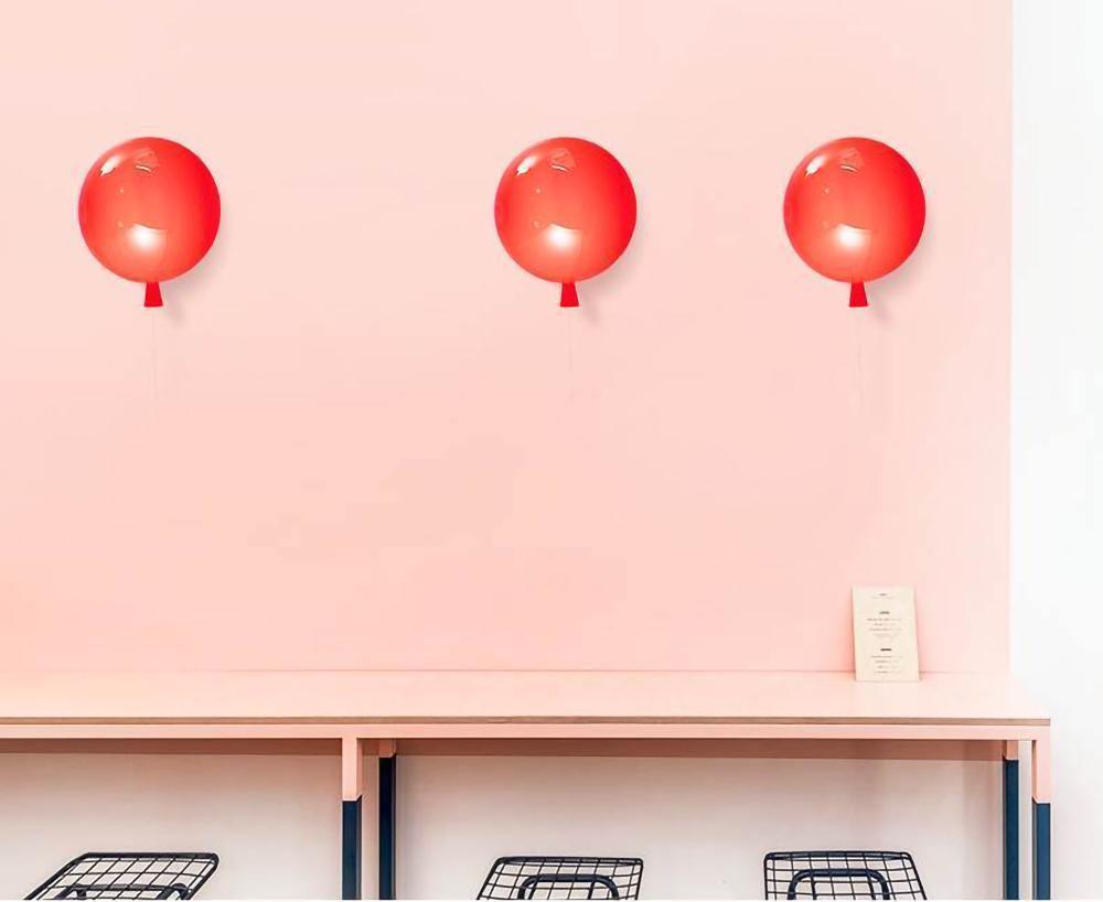 Kiri Cheerful Balloon Dream Plastic Wall Light-Neutral Decor