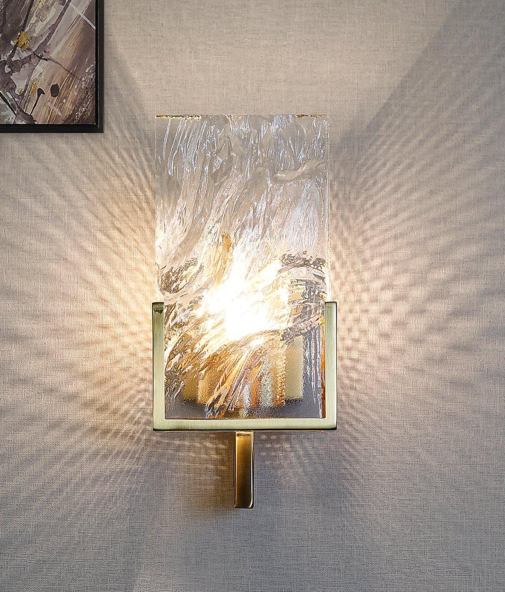 Ivenen Art Elegance Unique Ice Crystal Wall Lamp-Neutral Decor