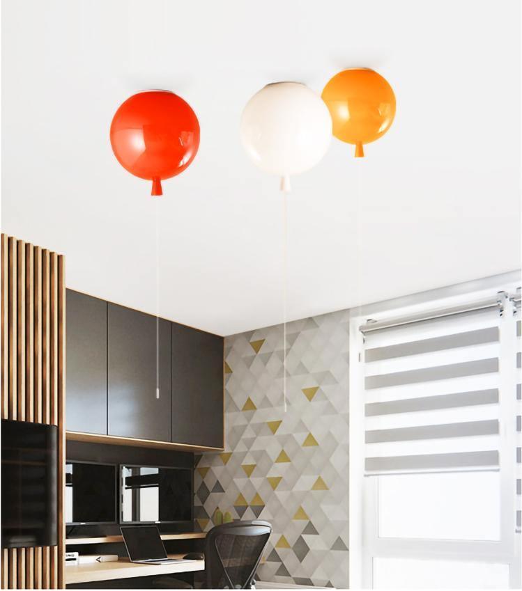 Elaron Pendant Lamp Balloon Shape Playful Whimsical-Neutral Decor