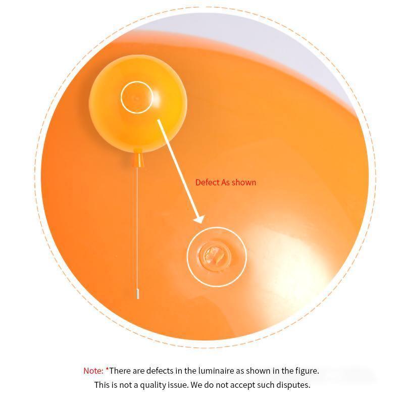 Kiri Cheerful Balloon Dream Plastic Wall Light-Neutral Decor