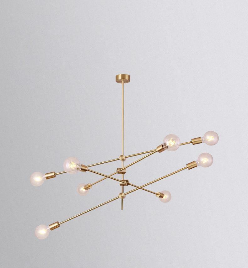 Edward Modern Chandelier-Neutral Decor