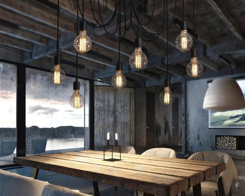 Tirixon Chandelier Spider Cable Industrial-Neutral Decor