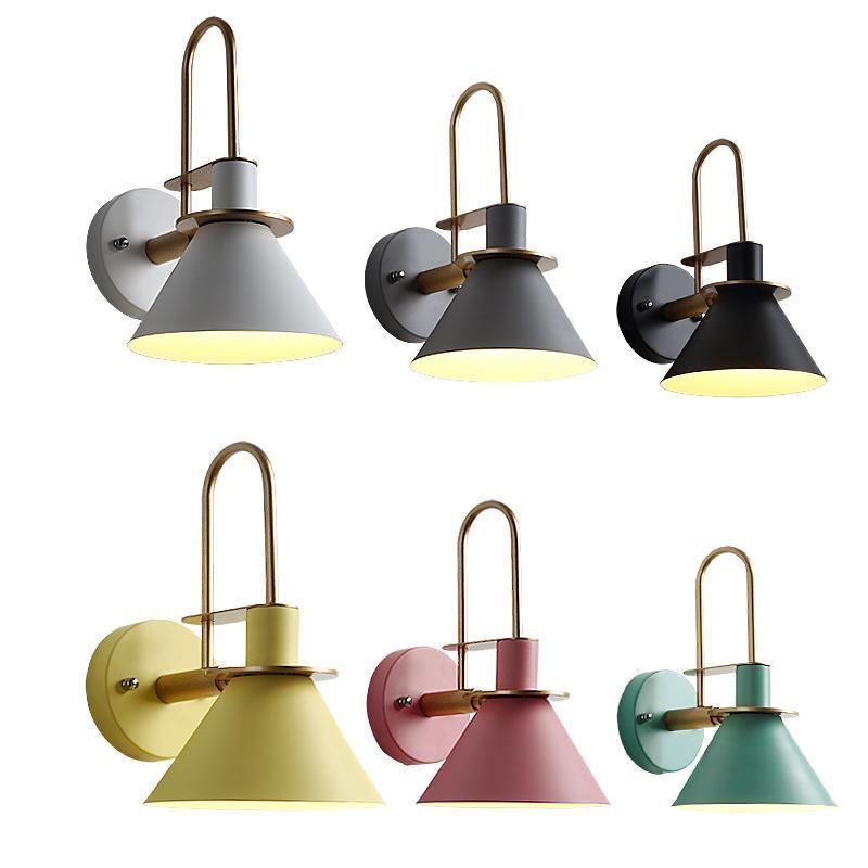 Lustra Wall Lamp Black Gold Minimalist-Neutral Decor