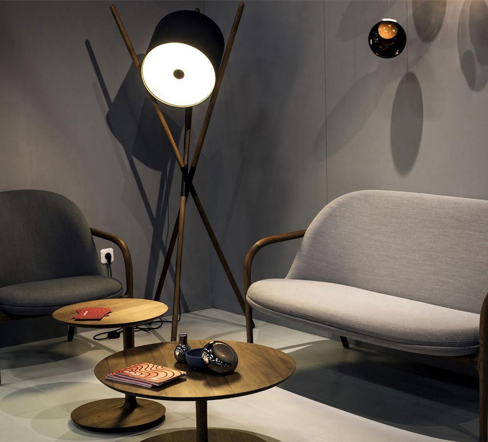 Liveny Contemporary Wood Floor Lamp-Neutral Decor
