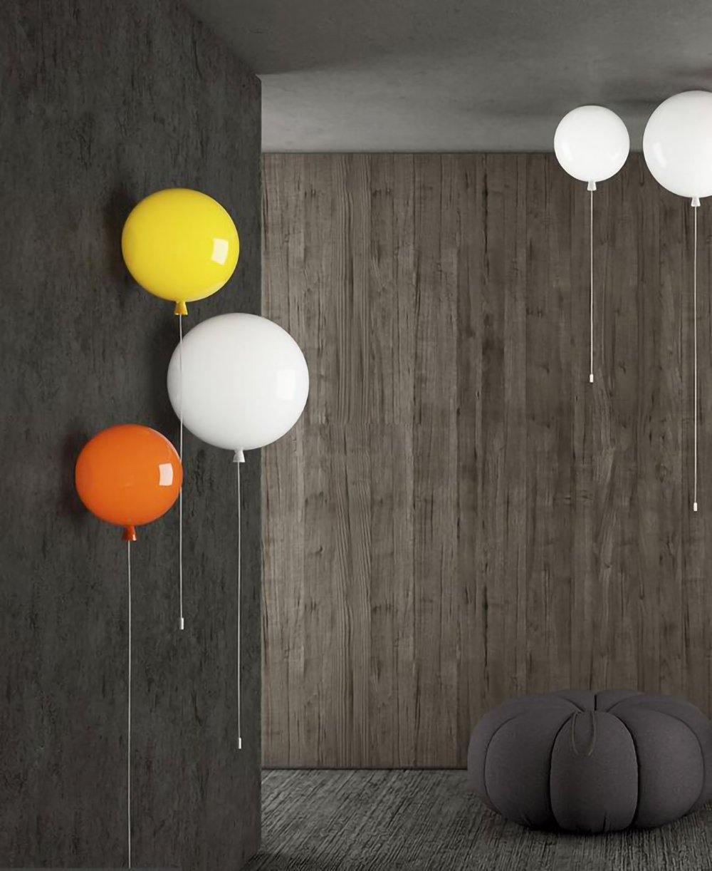 Kiri Cheerful Balloon Dream Plastic Wall Light-Neutral Decor