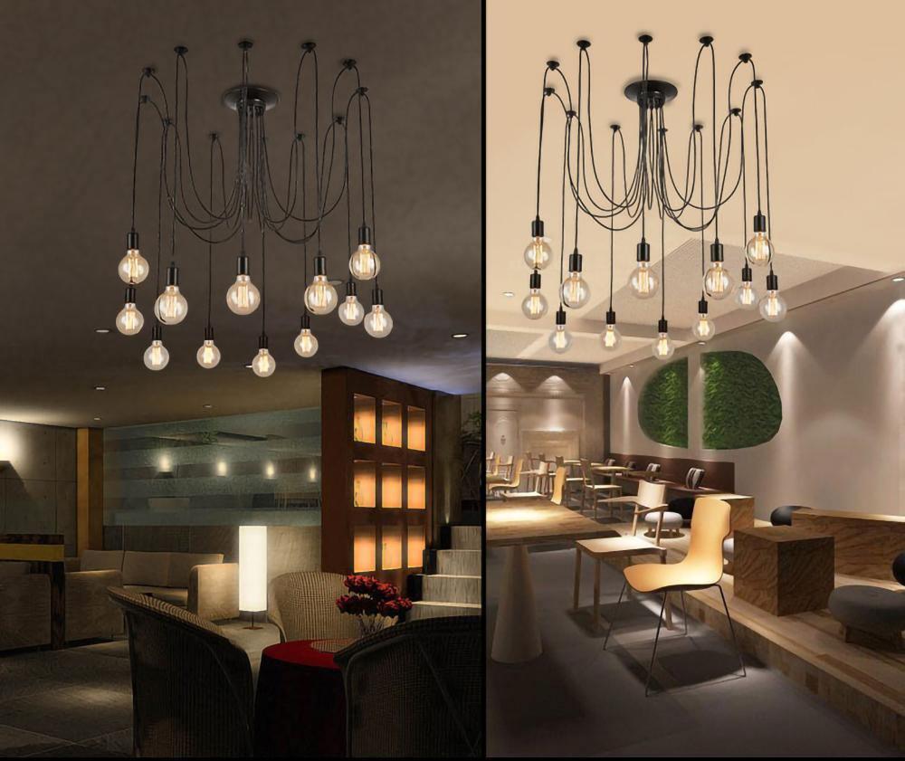 Tirixon Chandelier Spider Cable Industrial-Neutral Decor