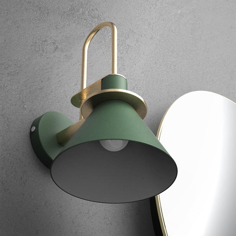 Lustra Wall Lamp Black Gold Minimalist-Neutral Decor
