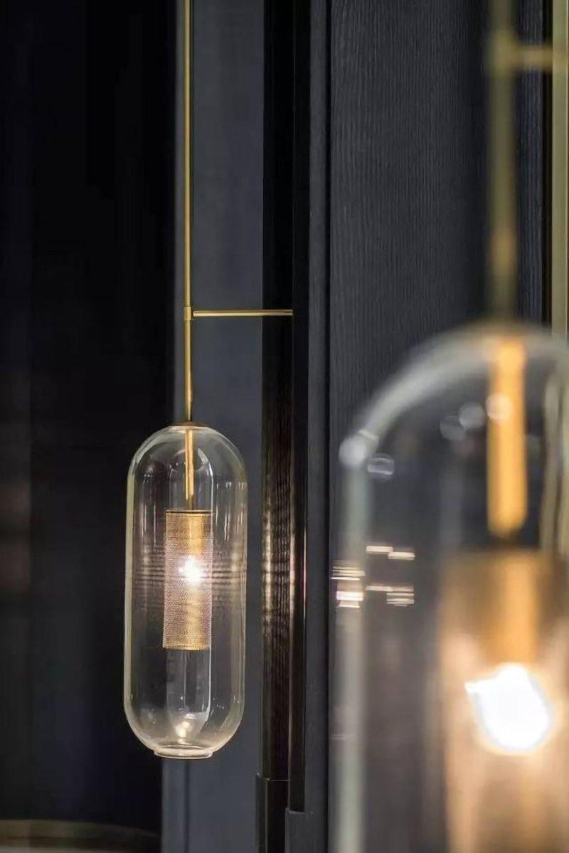 Dae Modern Minimalist Glass Wall Lamp-Neutral Decor