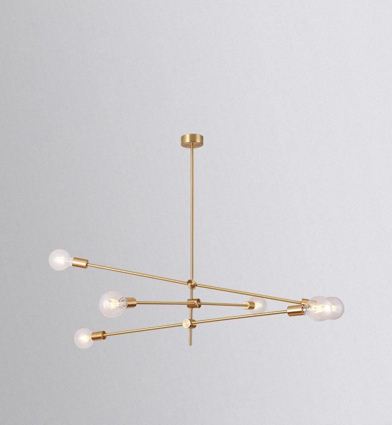 Edward Modern Chandelier-Neutral Decor
