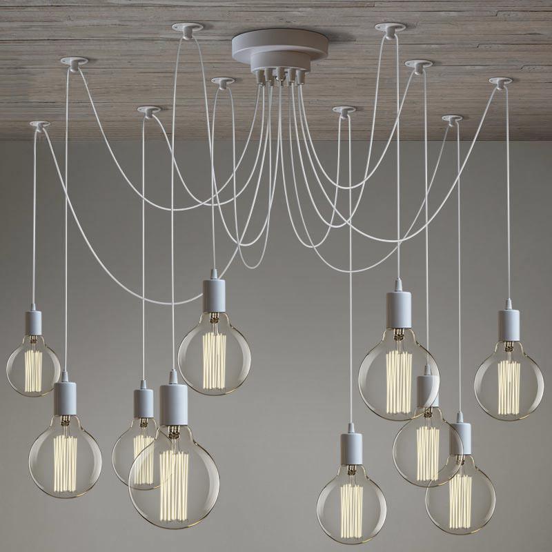 Tirixon Chandelier Spider Cable Industrial-Neutral Decor