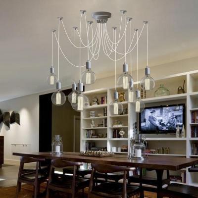 Tirixon Chandelier Spider Cable Industrial-Neutral Decor