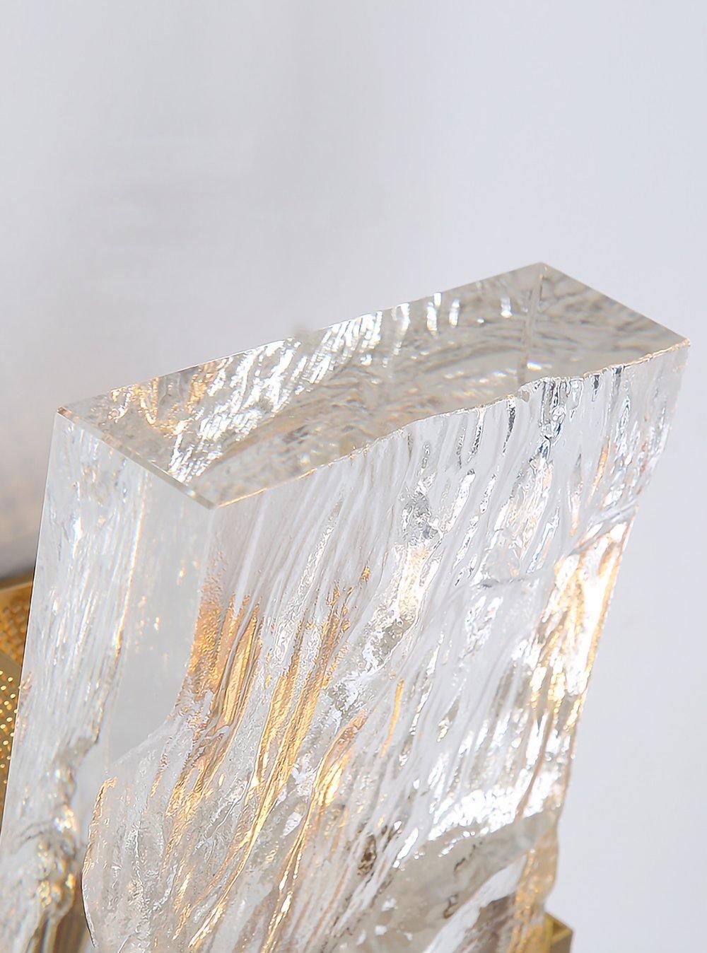Ivenen Art Elegance Unique Ice Crystal Wall Lamp-Neutral Decor