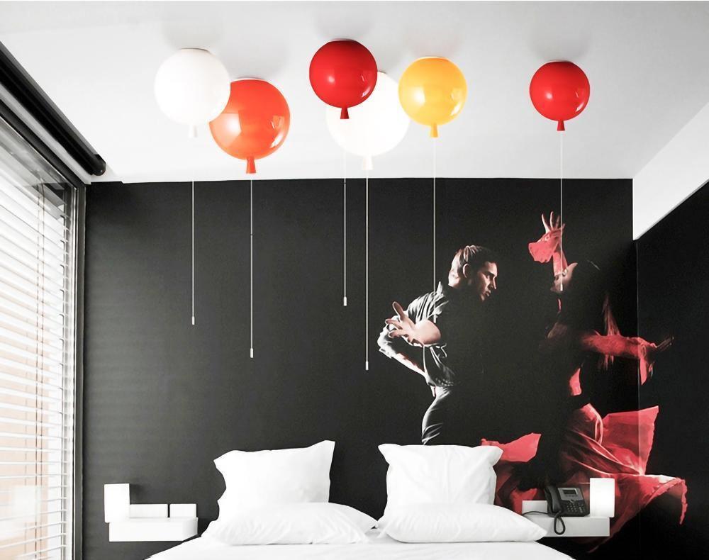 Elaron Pendant Lamp Balloon Shape Playful Whimsical-Neutral Decor