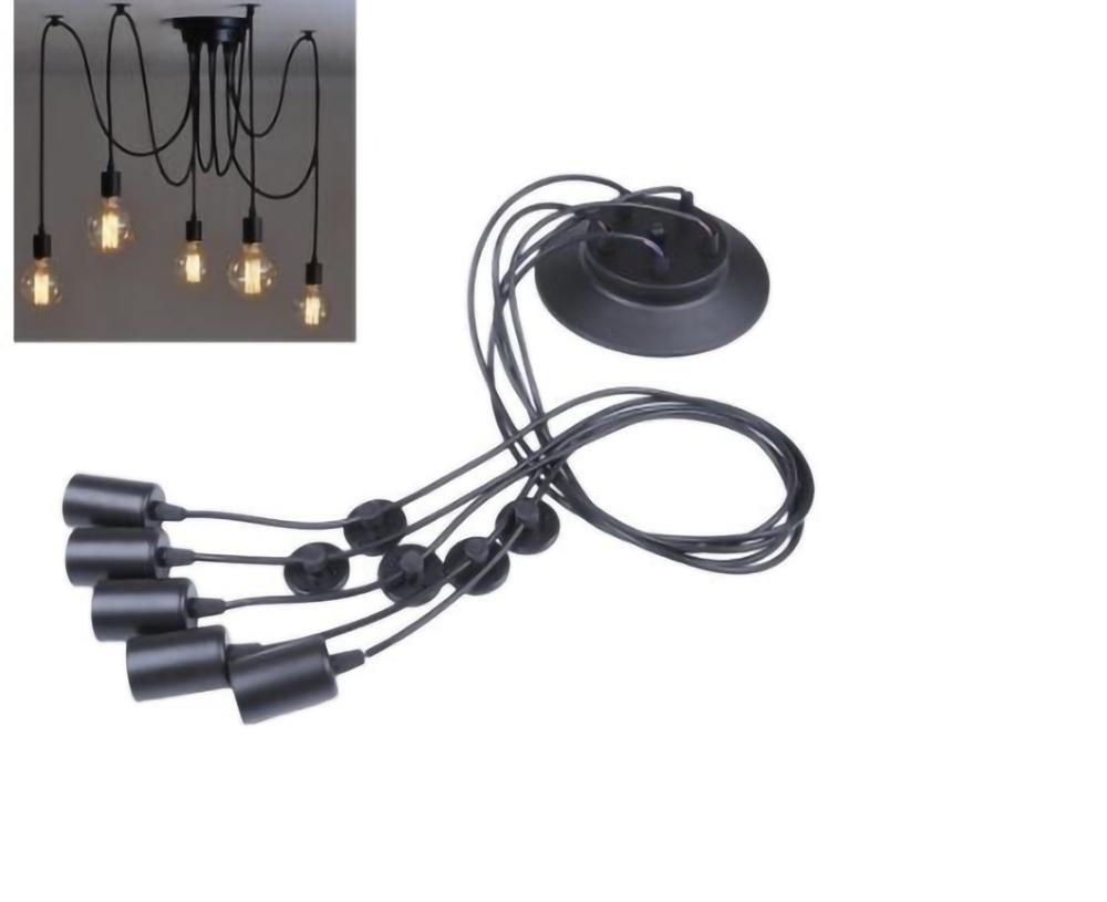 Tirixon Chandelier Spider Cable Industrial-Neutral Decor