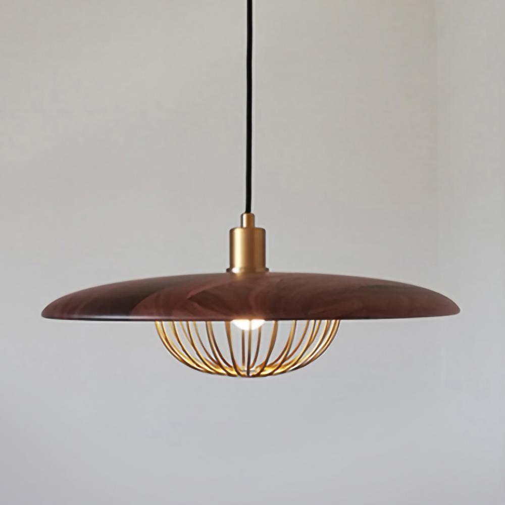 Fyrel Wood Retro Vintage Pendant Lamp-Neutral Decor