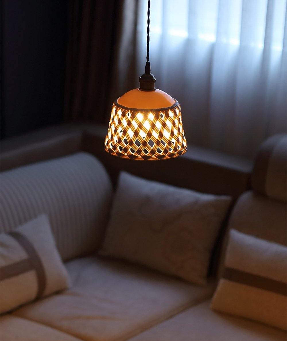 Seluna Ceramic Pendant Light-Neutral Decor