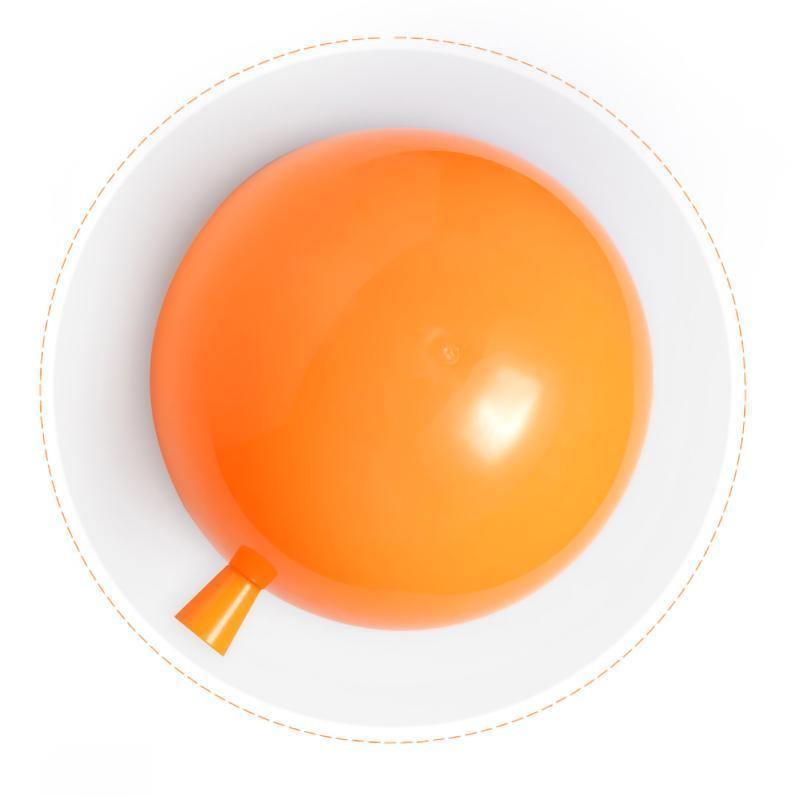 Kiri Cheerful Balloon Dream Plastic Wall Light-Neutral Decor