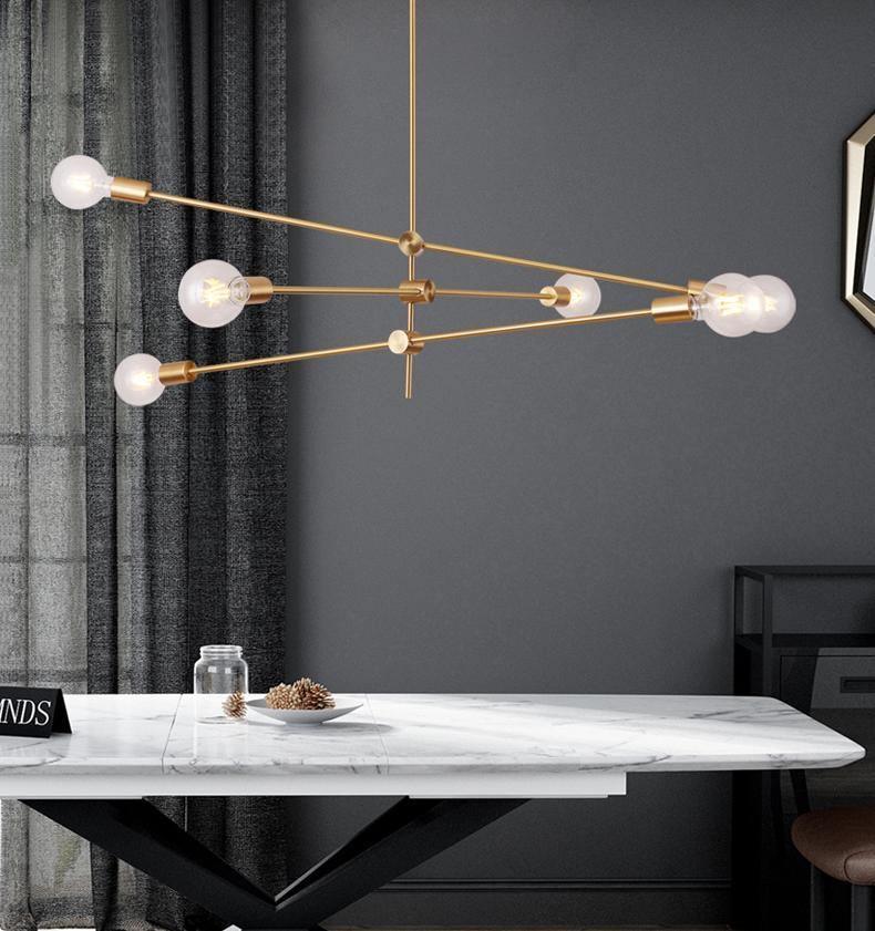 Edward Modern Chandelier-Neutral Decor