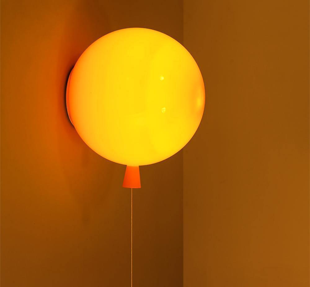 Kiri Cheerful Balloon Dream Plastic Wall Light-Neutral Decor