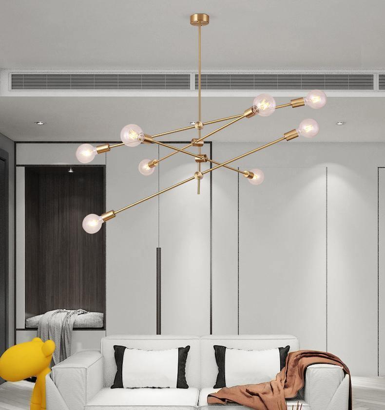 Edward Modern Chandelier-Neutral Decor
