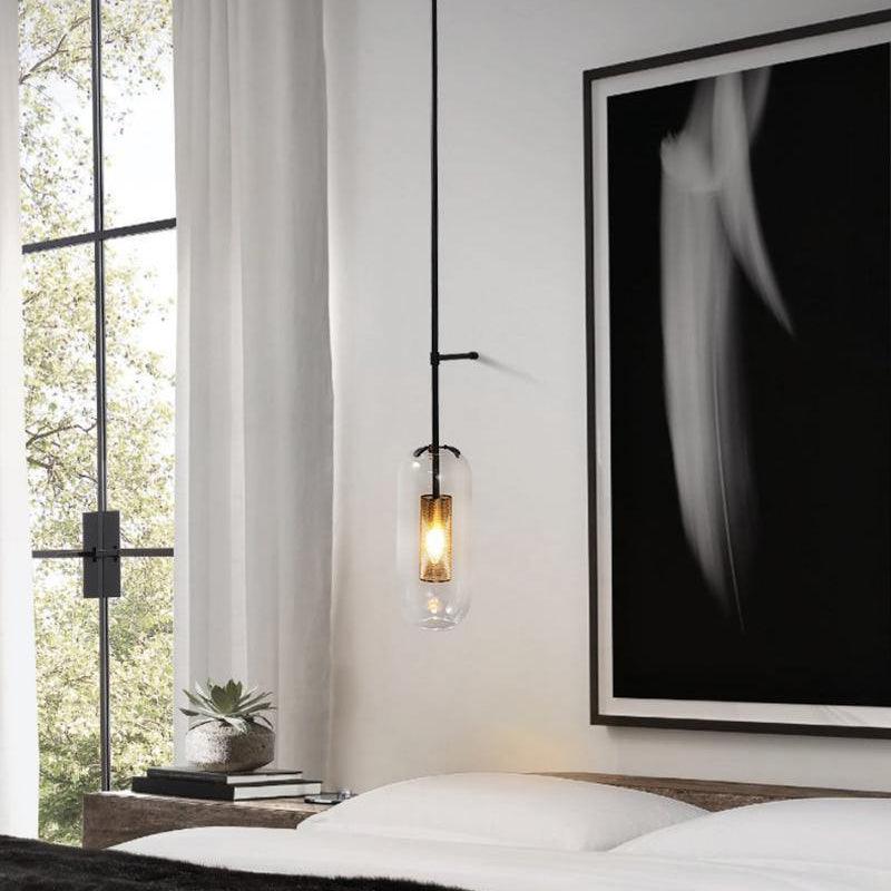 Dae Modern Minimalist Glass Wall Lamp-Neutral Decor