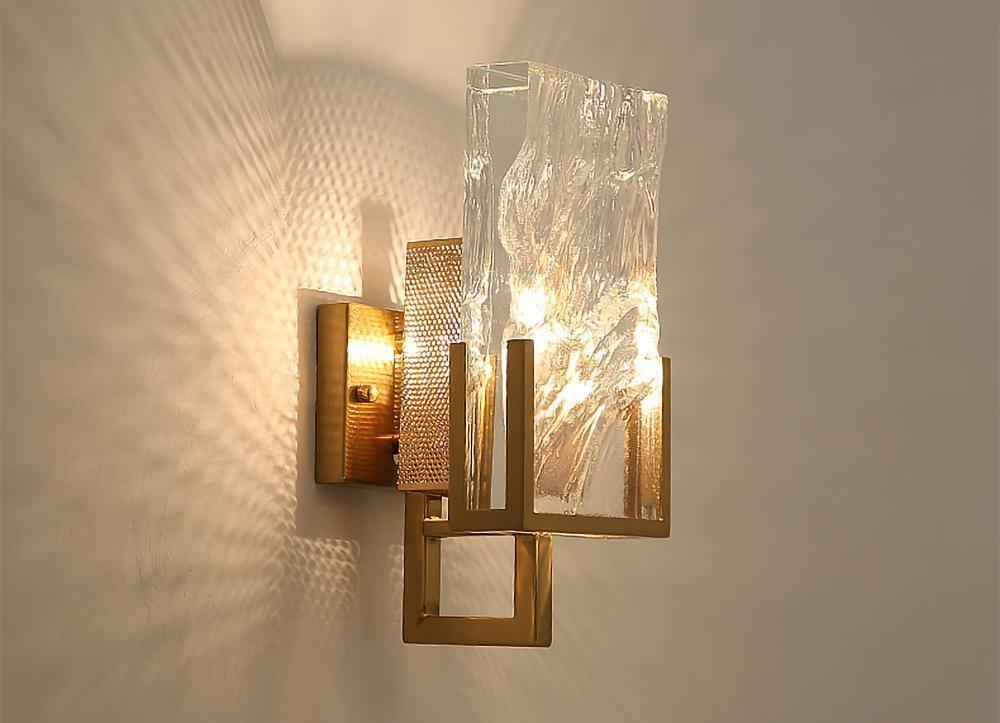 Ivenen Art Elegance Unique Ice Crystal Wall Lamp-Neutral Decor