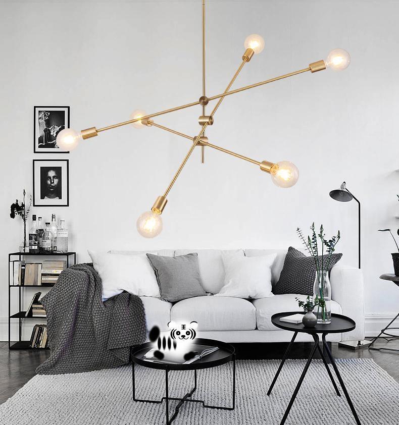 Edward Modern Chandelier-Neutral Decor