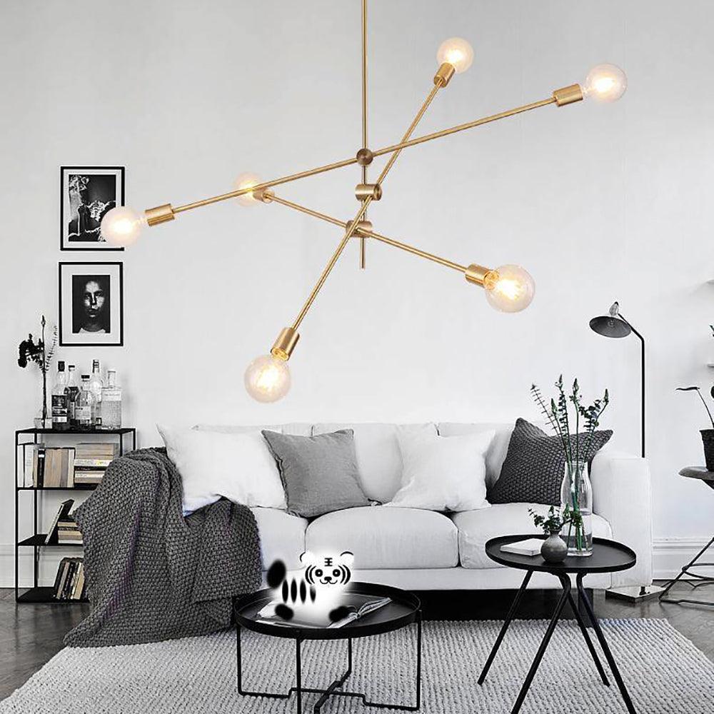 Edward Modern Chandelier-Neutral Decor