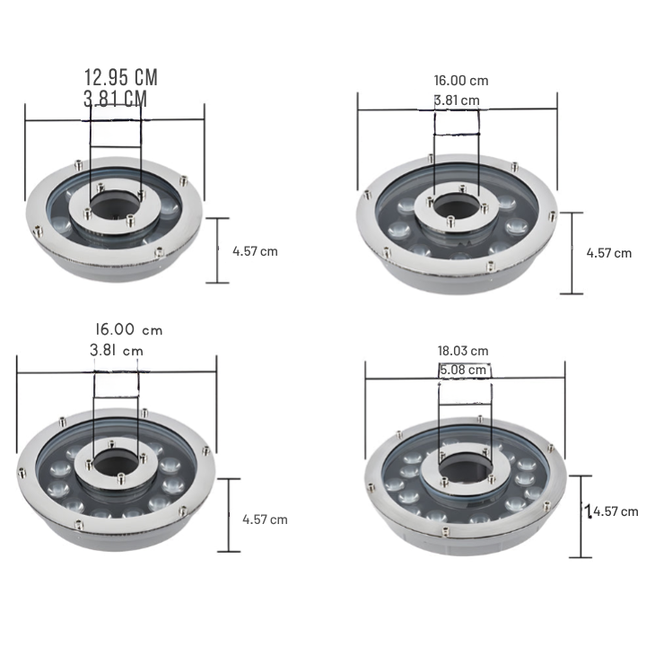Kare LED Fountain Waterproof Outdoor Light