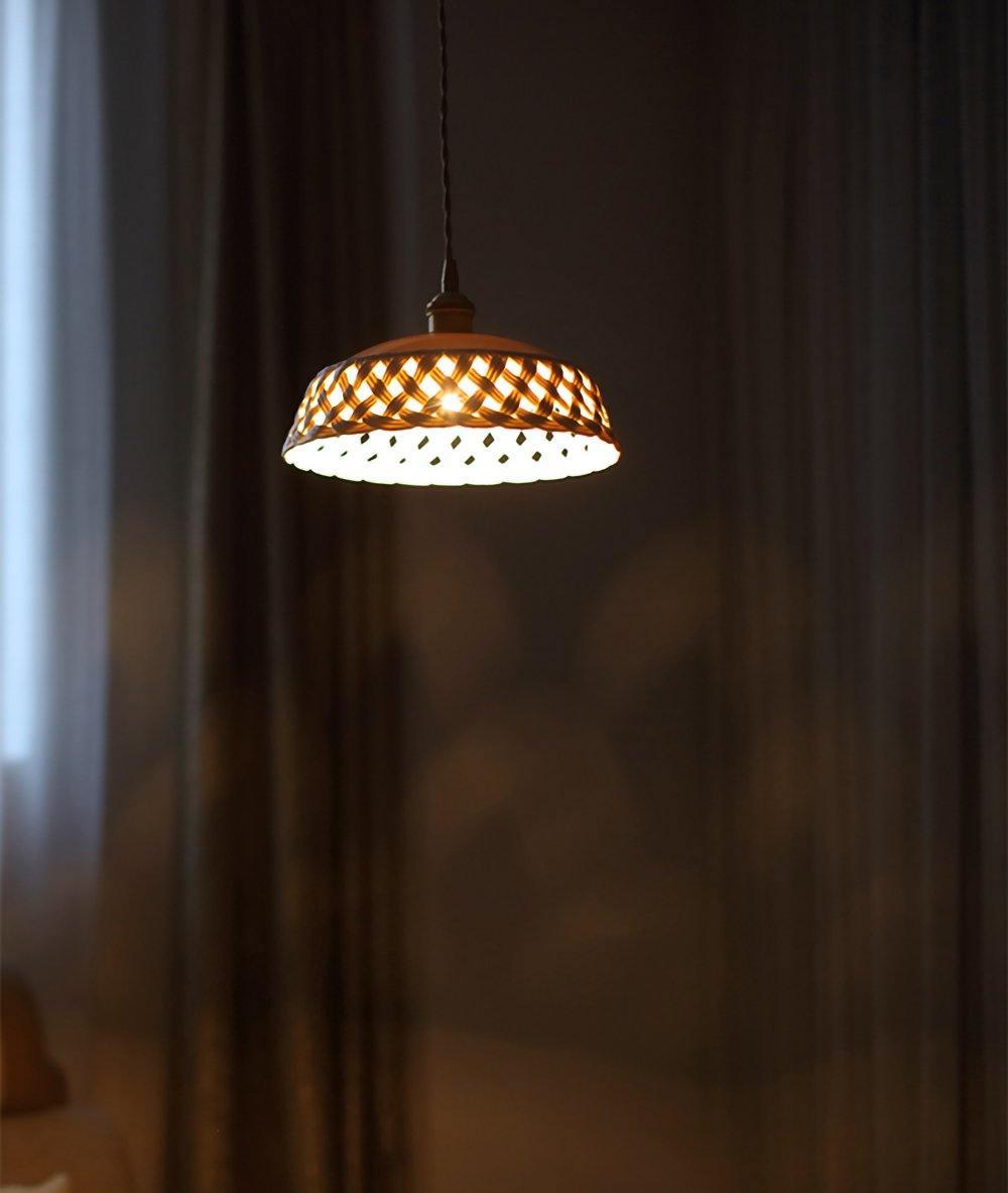 Seluna Ceramic Pendant Light-Neutral Decor