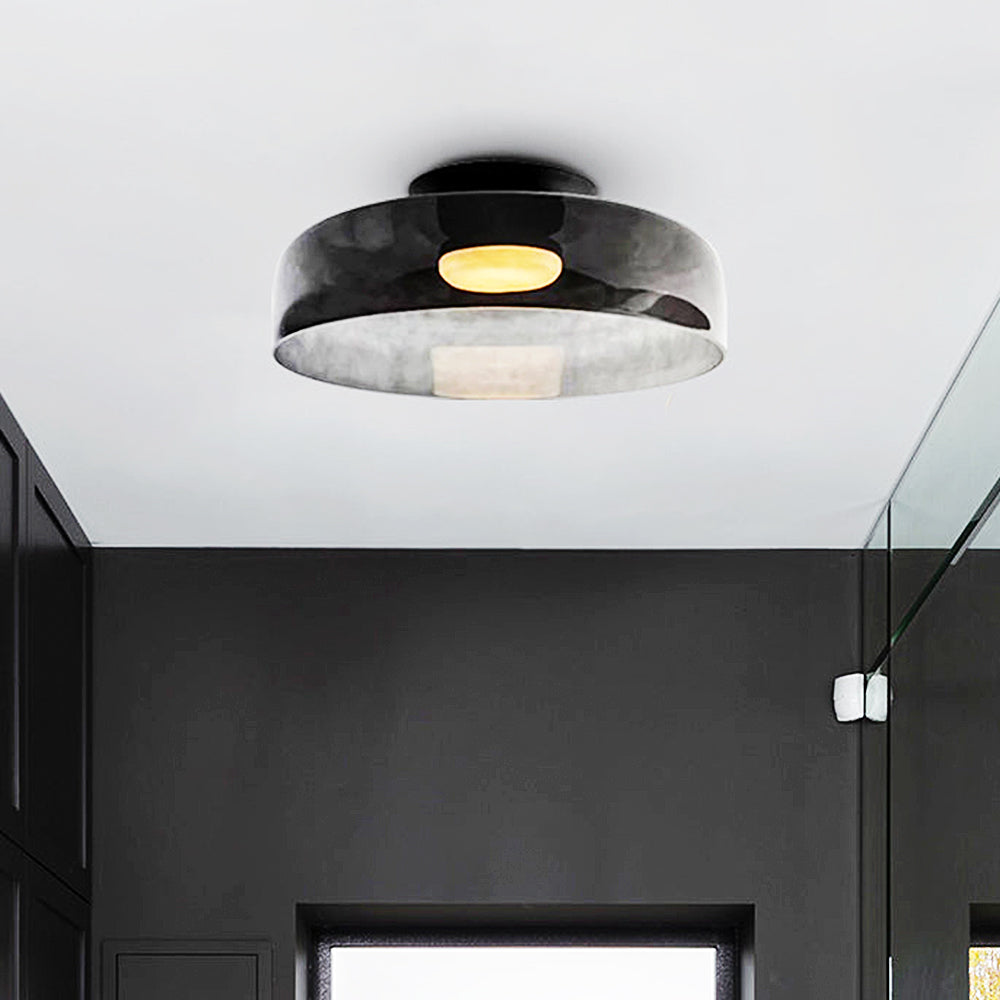 Aria Modern Simple Creative Glass Flush Mount Ceiling Light - Neutral Decor