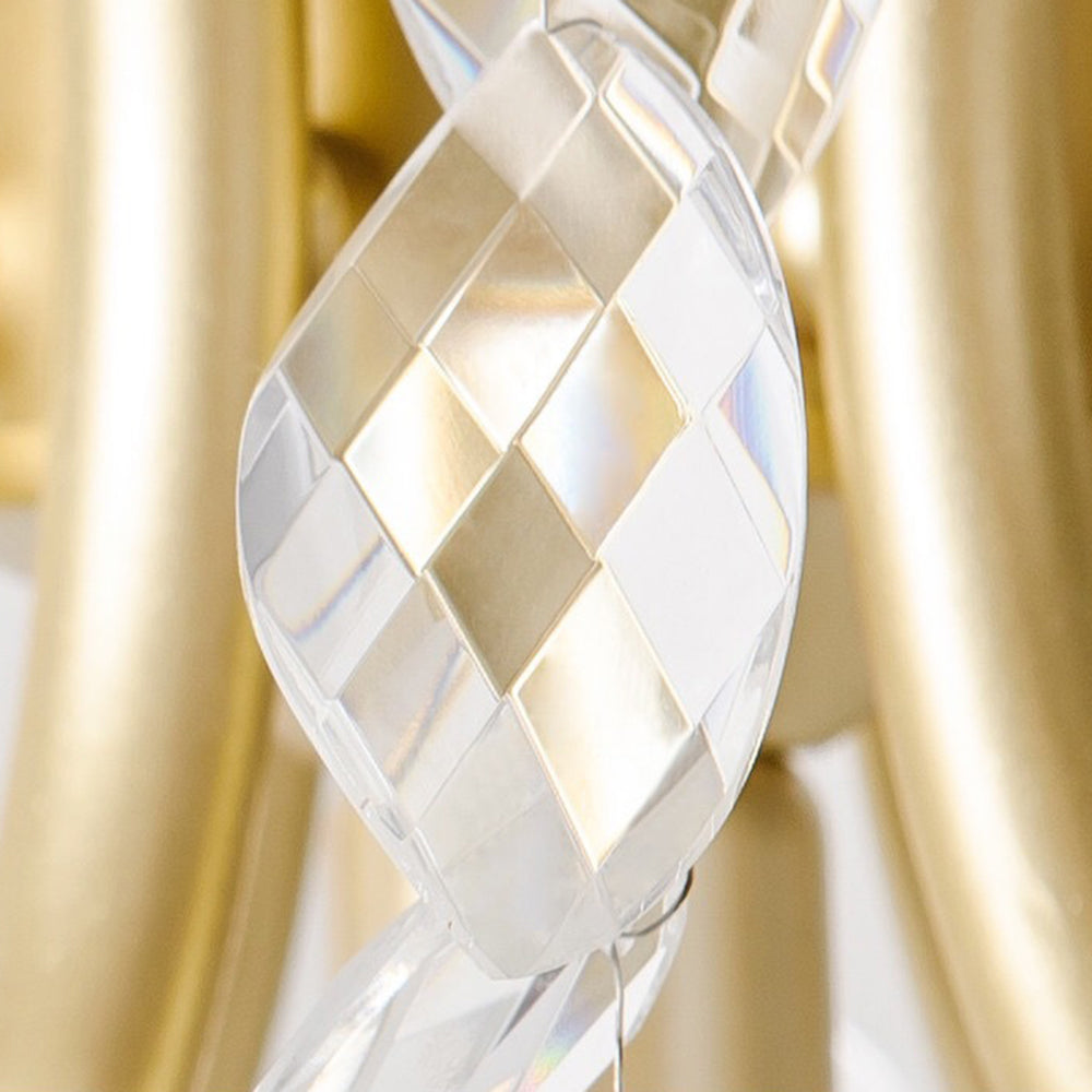 Kristy Luxury Wisteria Flower Crystal Chandelier