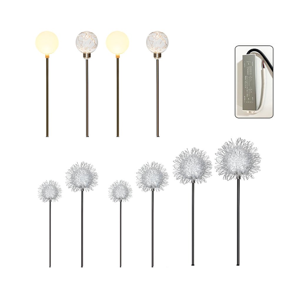 Wid Solar Dandelion LED Outdoor Pathway Light