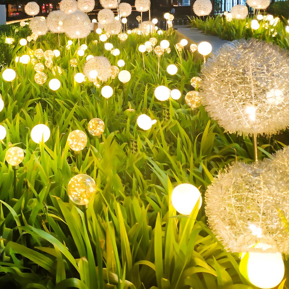 Wid Solar Dandelion LED Outdoor Pathway Light