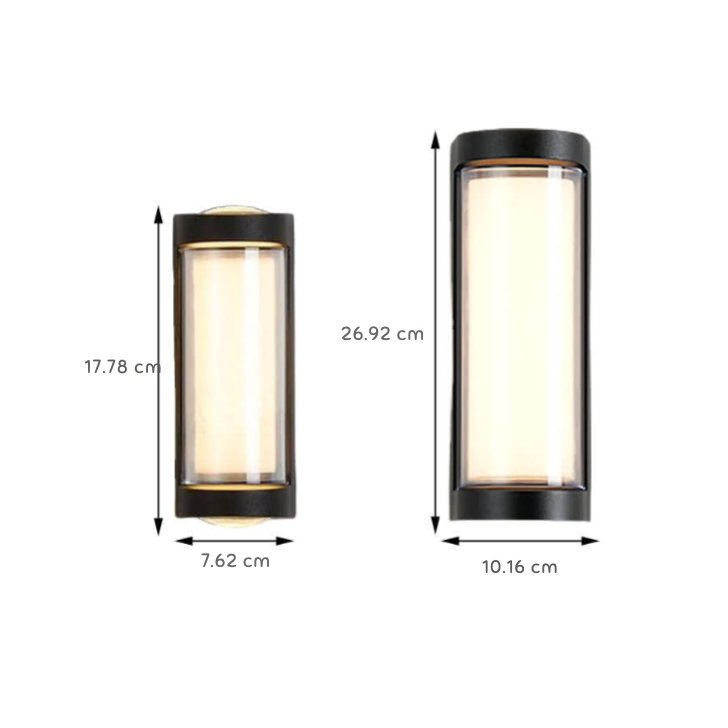 Robust Sleek Dual-Directional Outdoor Wall Light