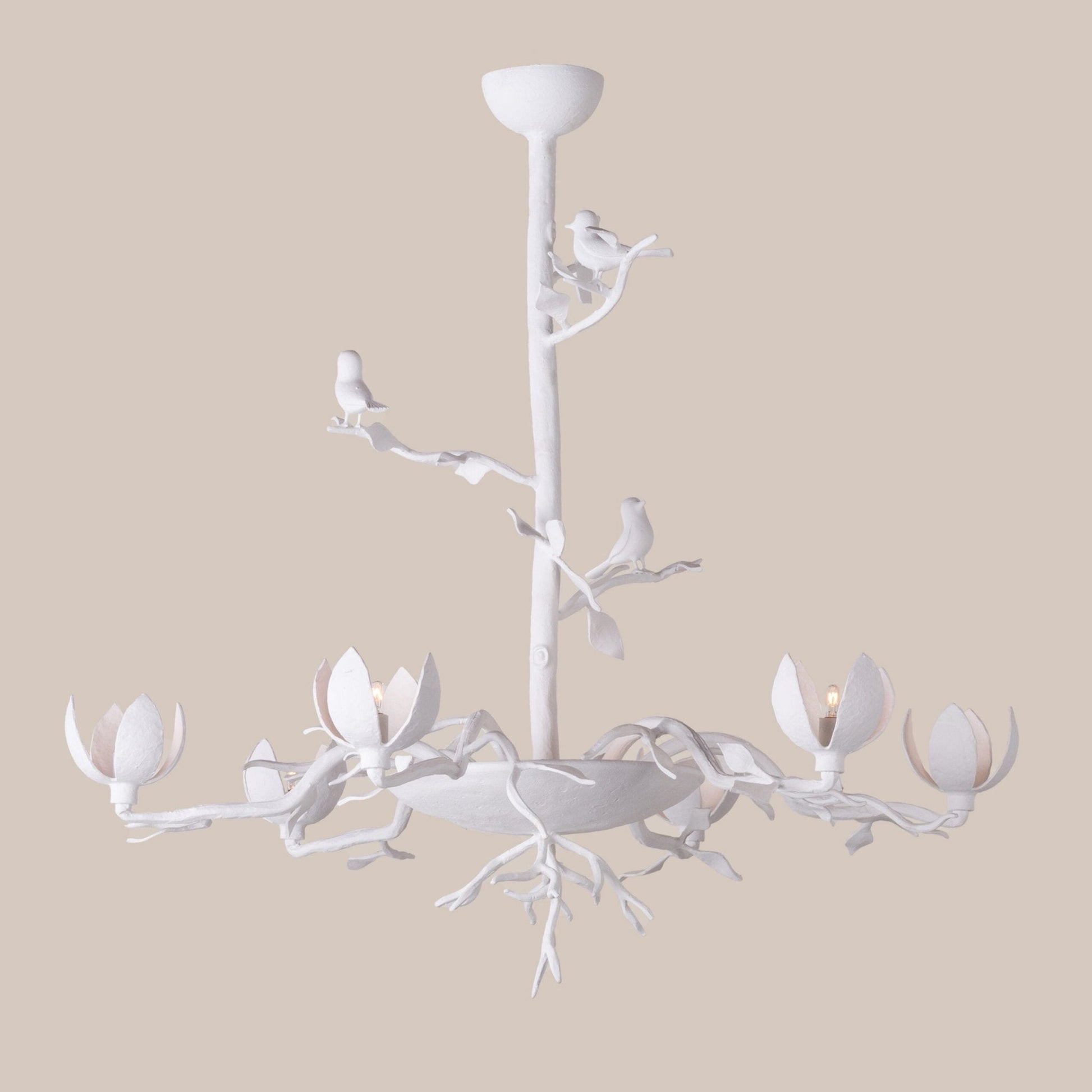 Zox Postmodern Luxury Resin Chandelier-Neutral Decor