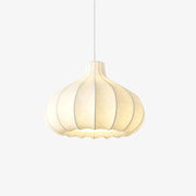 Zinnia Vintage Fabric Pendant Light-Neutral Decor