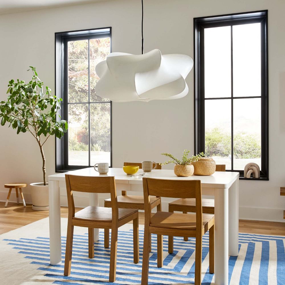 Luxe Silk Contemporary Pendant Light-Neutral Decor