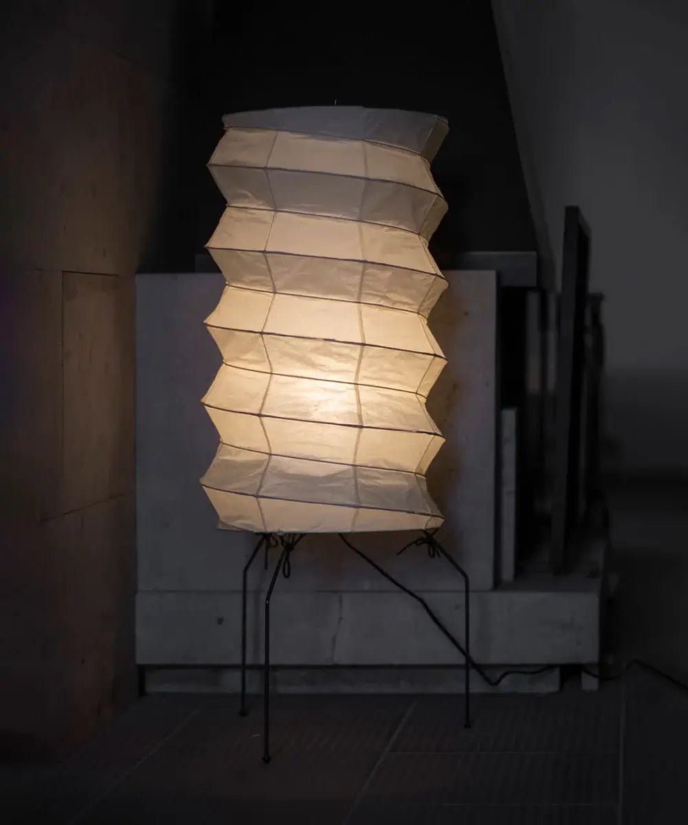 Felrn Minimalist Rice Paper Floor Lamp-Neutral Decor
