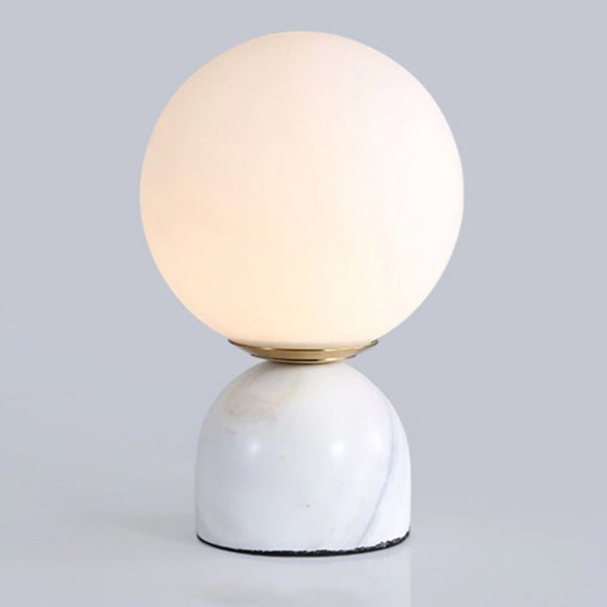 Caelum Marble Scandinavian Table Lamp-Neutral Decor