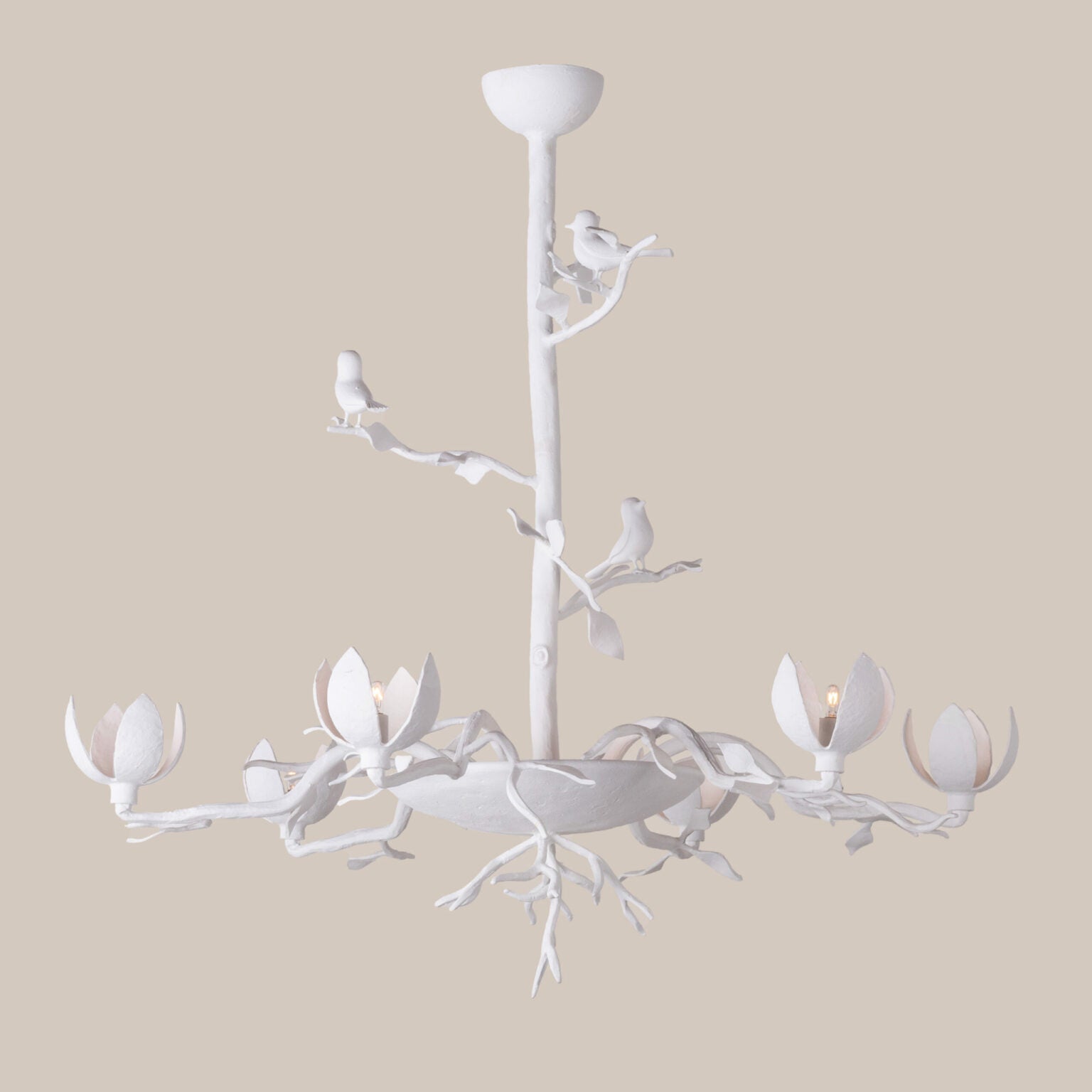 Zox Postmodern Luxury Resin Chandelier-Neutral Decor