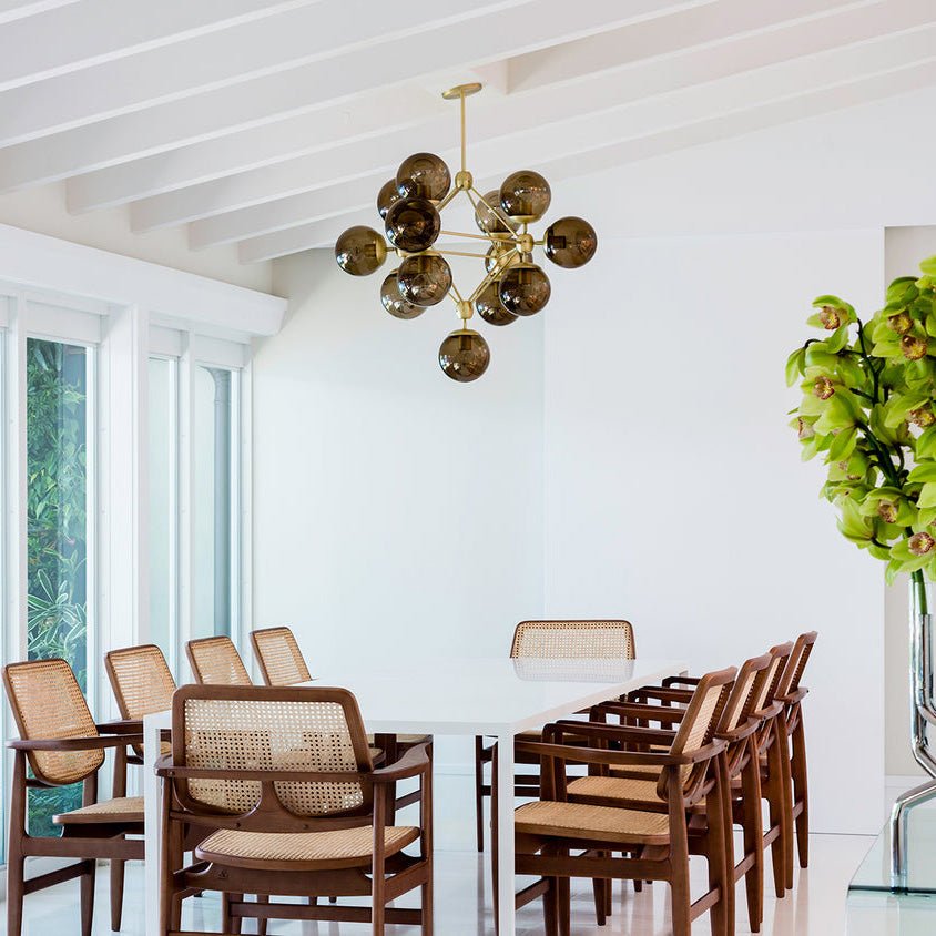 Possini Euro Gable Modo Chandelier-Neutral Decor