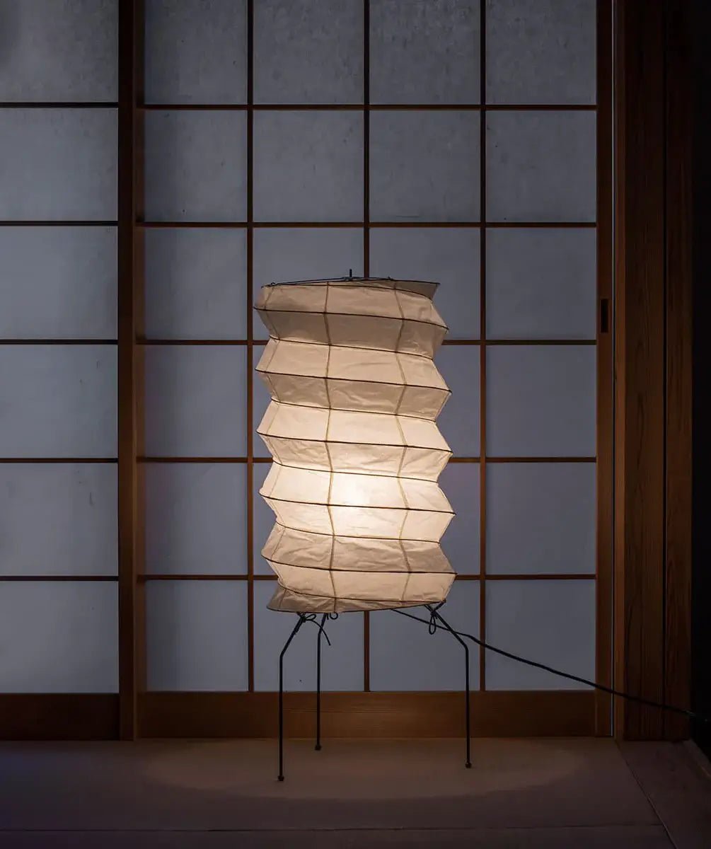 Felrn Minimalist Rice Paper Floor Lamp-Neutral Decor