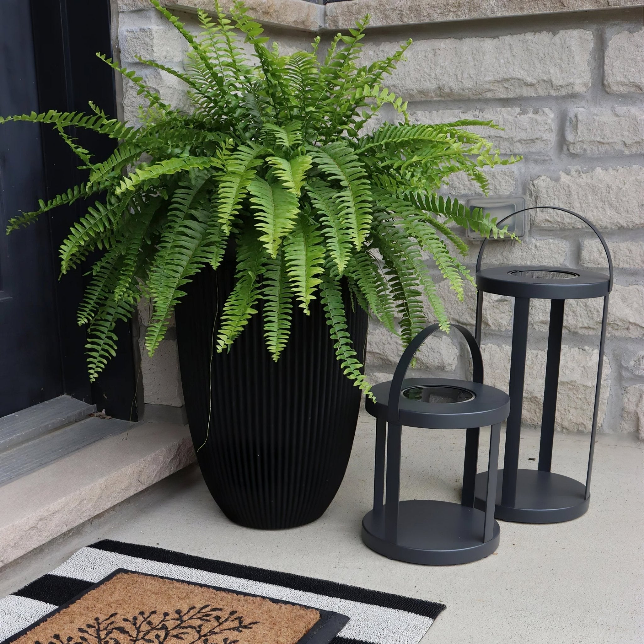 Thea Lantern Outdoor Light-Neutral Decor