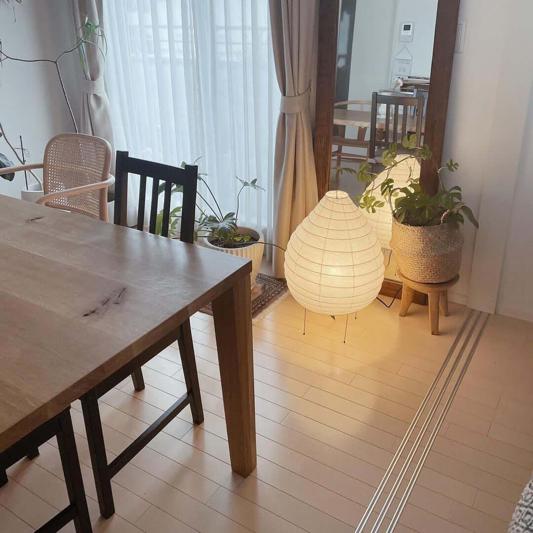 Marien Paper Table Lamp-Neutral Decor