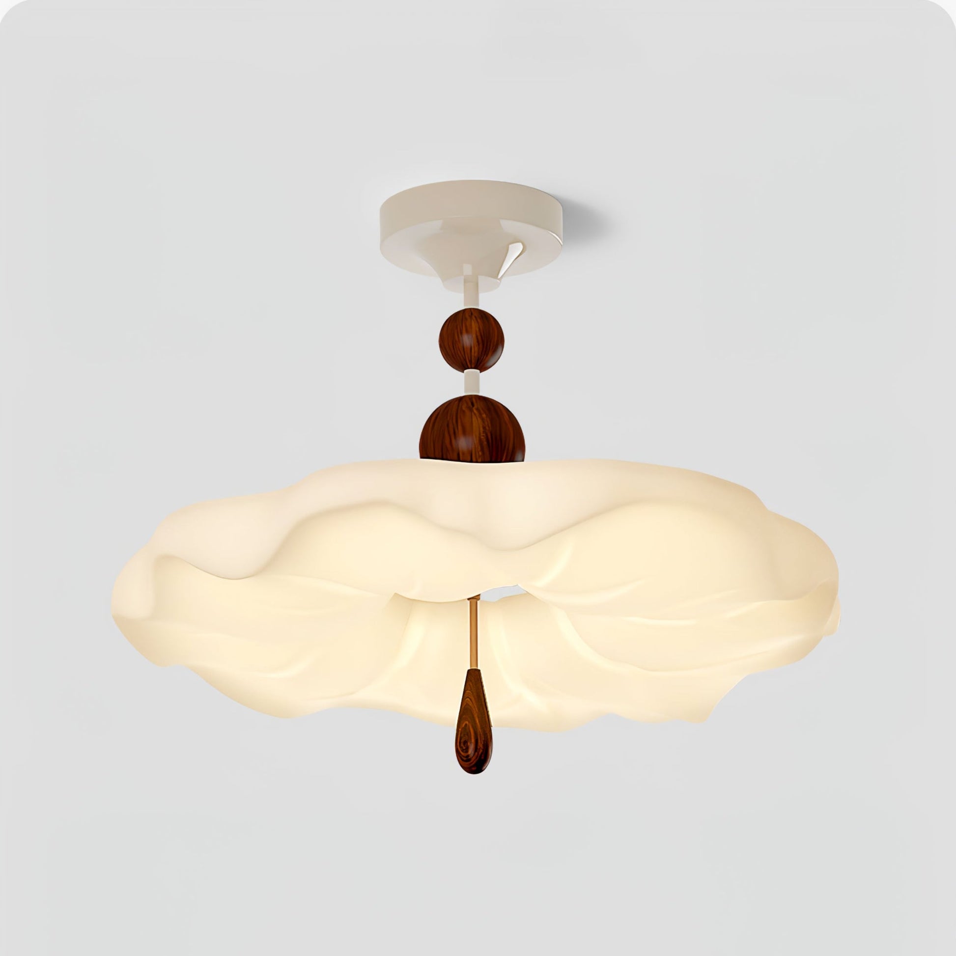 Eluvio Bloom Ceiling Light-Neutral Decor