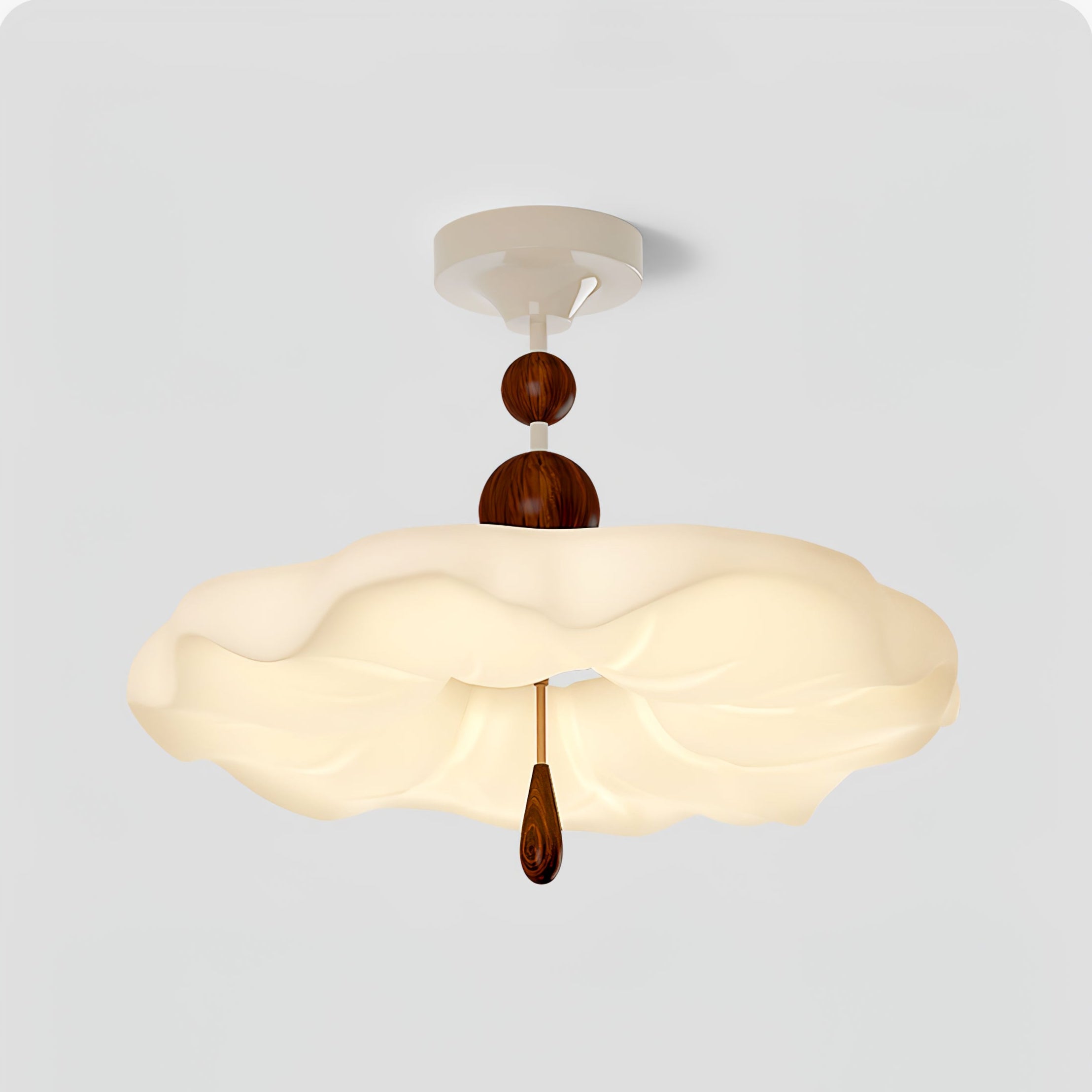 Eluvio Bloom Ceiling Light-Neutral Decor