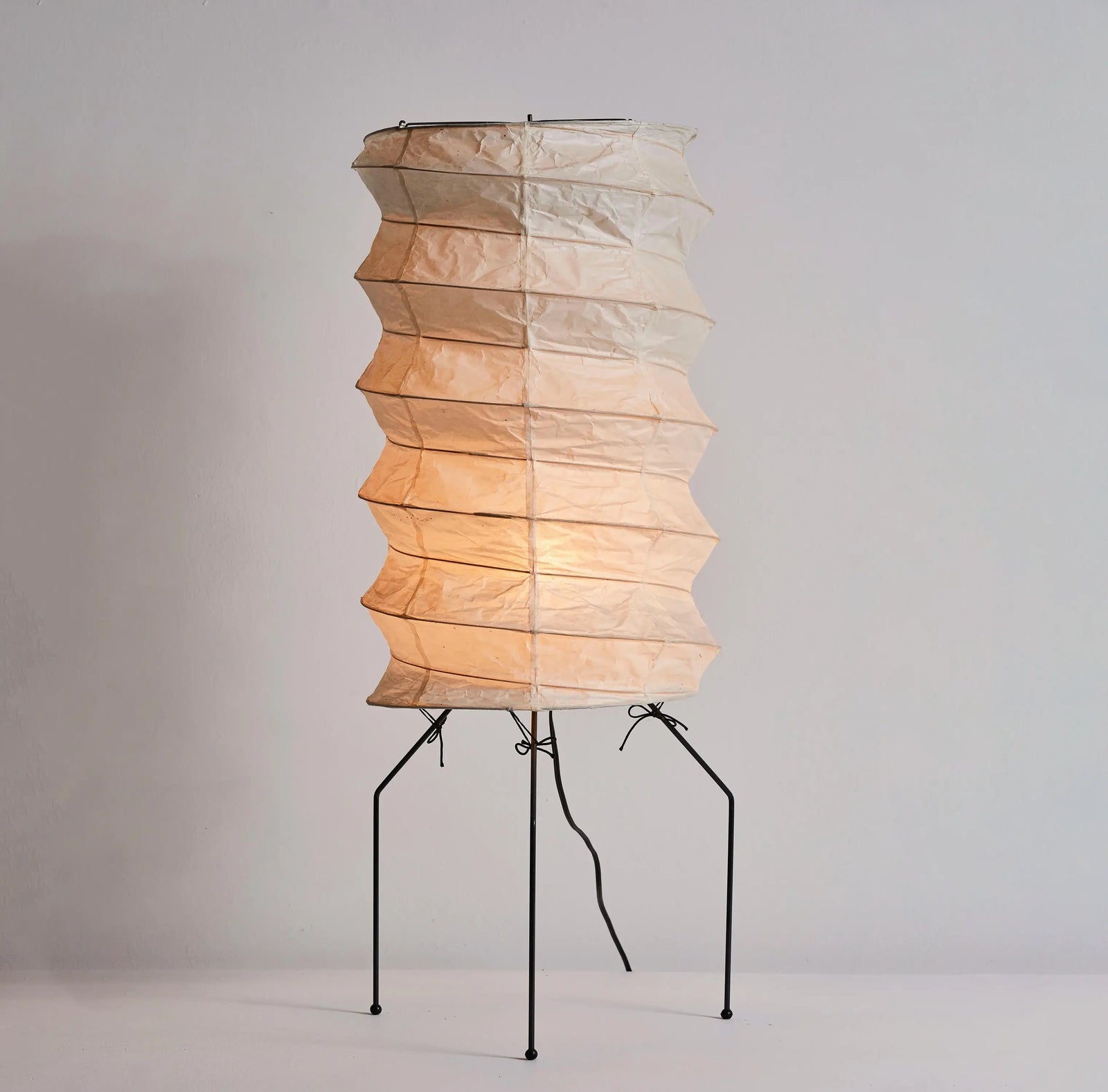 Felrn Minimalist Rice Paper Floor Lamp-Neutral Decor