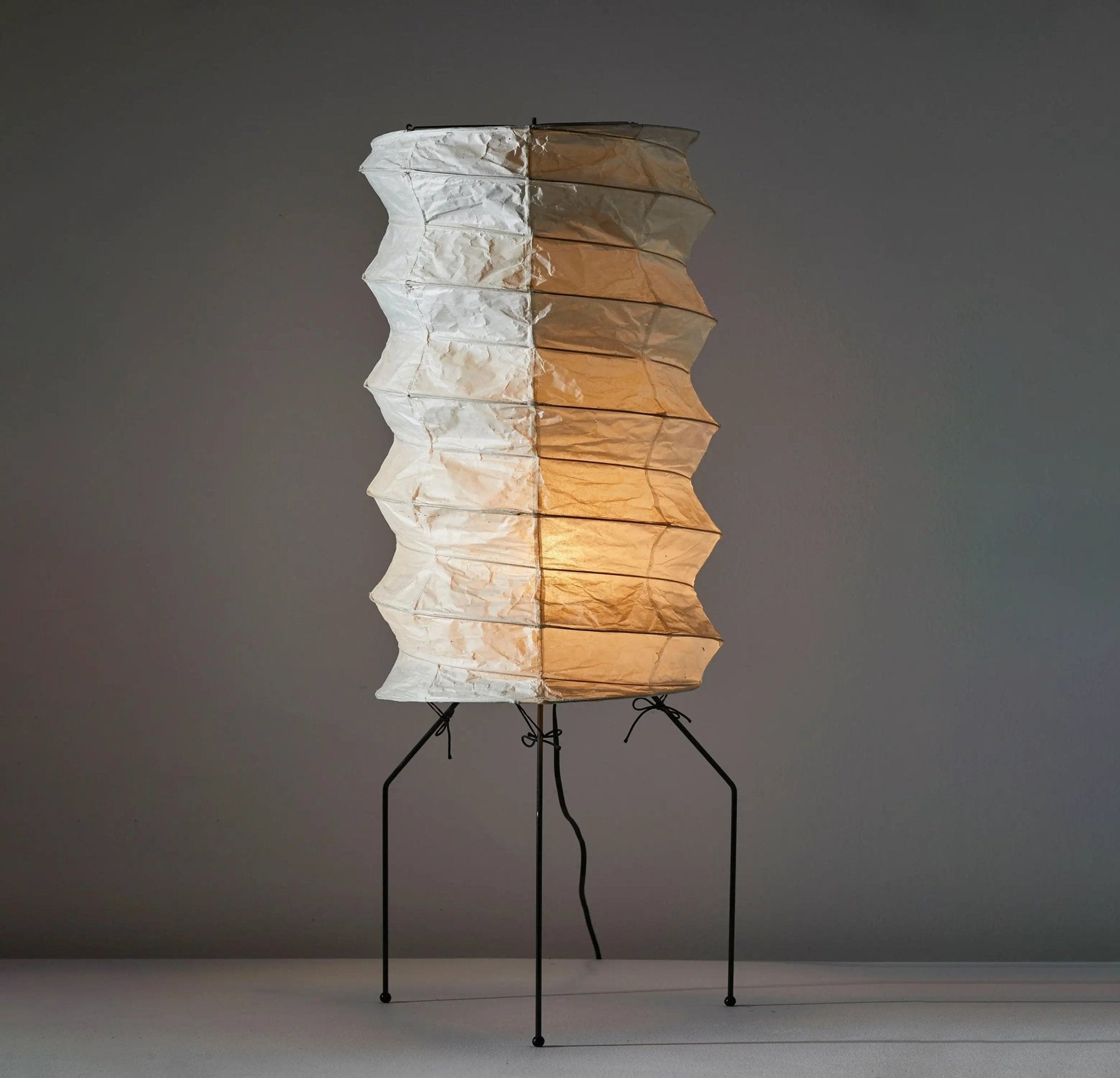 Felrn Minimalist Rice Paper Floor Lamp-Neutral Decor
