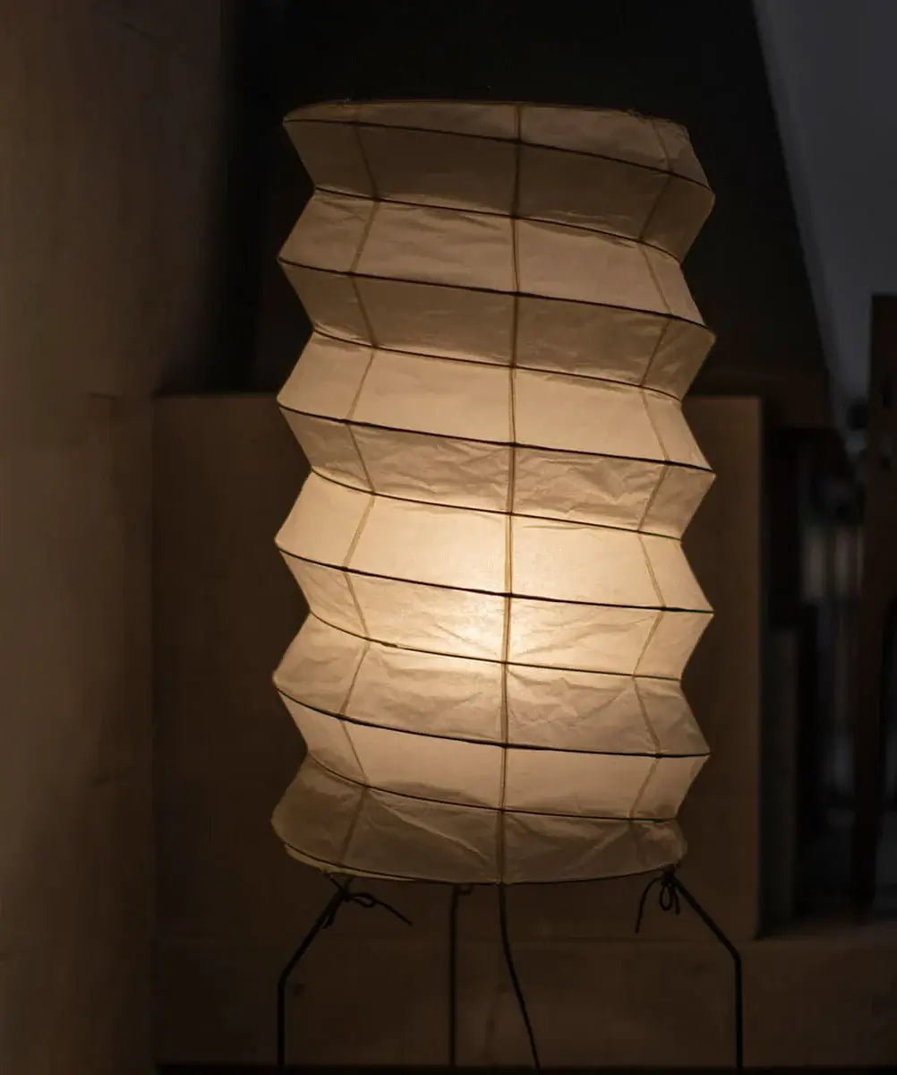 Felrn Minimalist Rice Paper Floor Lamp-Neutral Decor